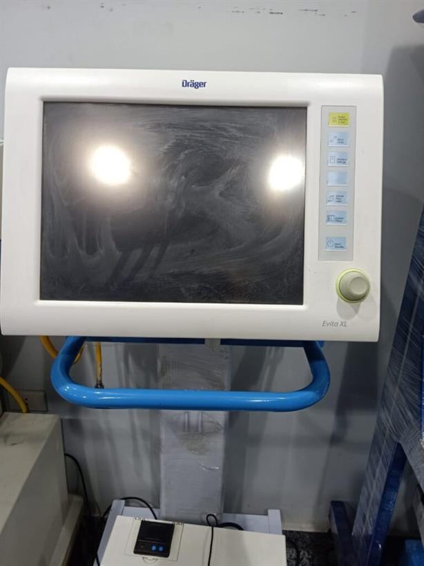 جهاز تنفس صناعى مستعمل المانى ماركة دريجر ايفيتا اكس ال – Used Drager Evita XL Ventilator