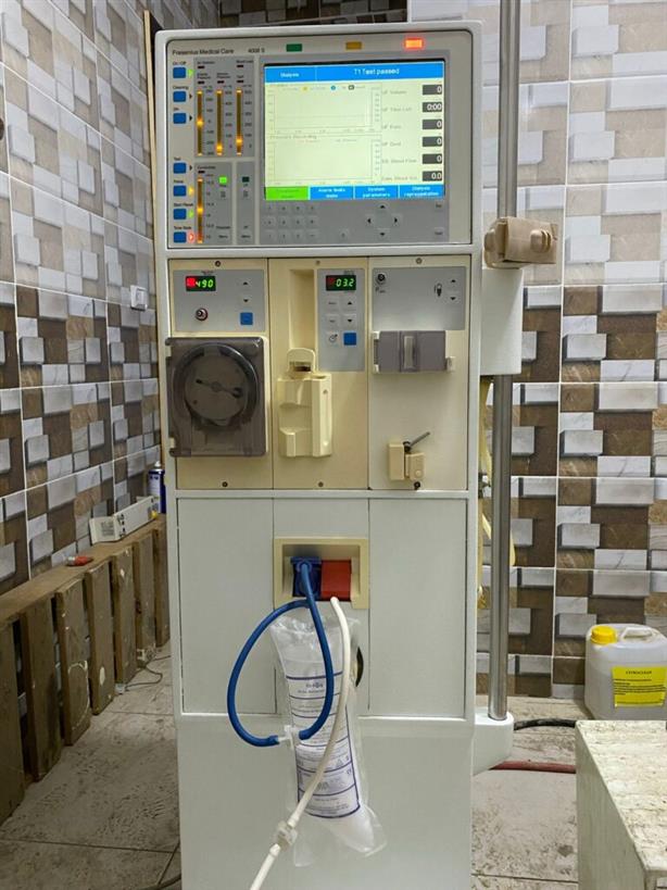 "ماكينة غسيل كلوى مستعملة المانى ماركة فيرزينياس – Used Dialysis Machine Model Fresenius 4008 S "